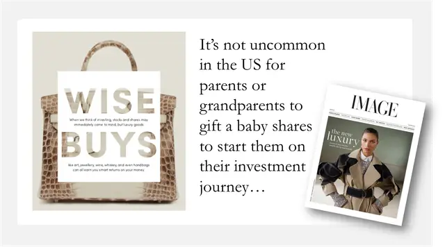 Gifting as an Investment Image