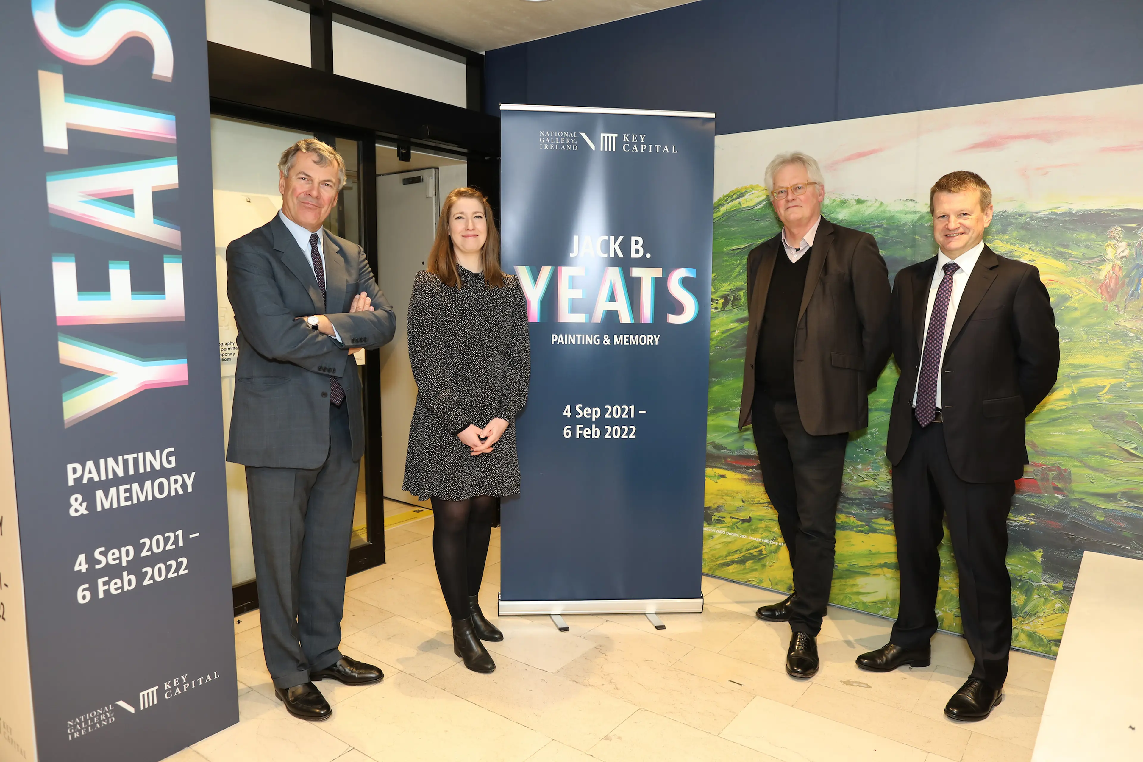 Conor Killeen - Executive Chairman of Key Capital, Claire McDonagh - Fundraising & Sponsorship Manager at the National Gallery of Ireland, Sean Rainbird - Director of the National Gallery of Ireland, and Colin Morgan - Group CEO of Key Capital.