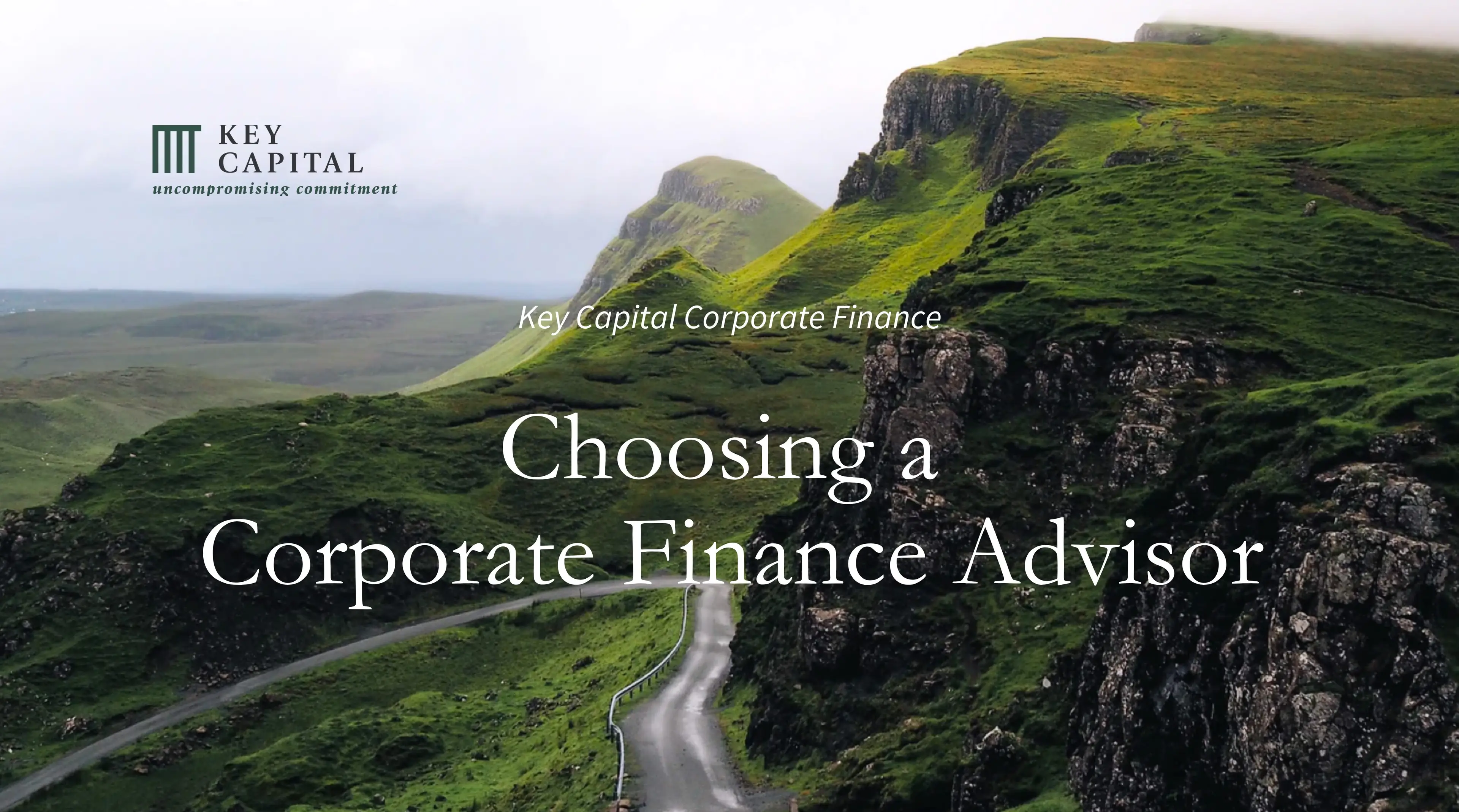 Richard Tunney, Colin Morgan and Niall Morris from Key Capital discuss key factors to consider before appointing a corporate finance advisor to sell your business.